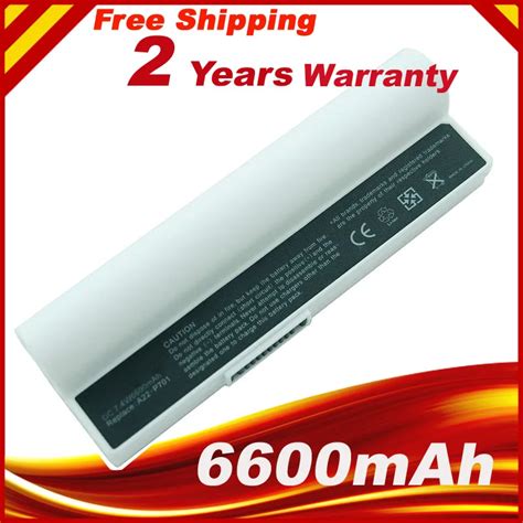 6 Cells Laptop Battery for ASUS Eee PC 900 Eee PC 701 EEE PC 701 Eee PC ...