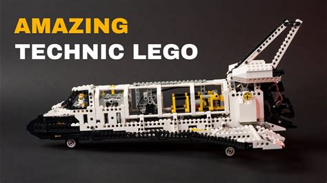 The AMAZING Technic Lego Space Shuttle! Set #8480 - Build and Showcase - YouTube