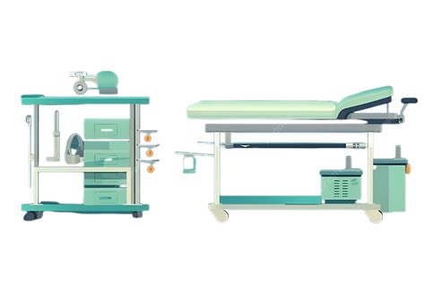 Cartoon Medical Equipment Hospital Bed, The Medical, Instrument, Cartoon PNG Transparent Image ...