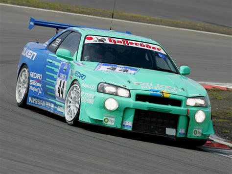 Nissan Skyline GT-R JGTC Race Car (BNR34) '1999–2003 Full HD Wallpaper ...