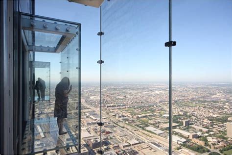 The Skydeck on the 103rd floor of Willis (Sears) Tower. Be sure to buy ...