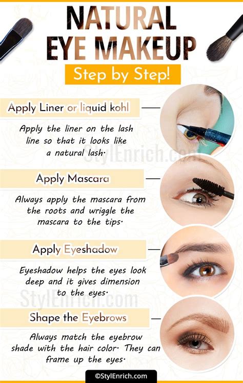 Natural Eye Makeup Tutorial Step By Step With Pictures!