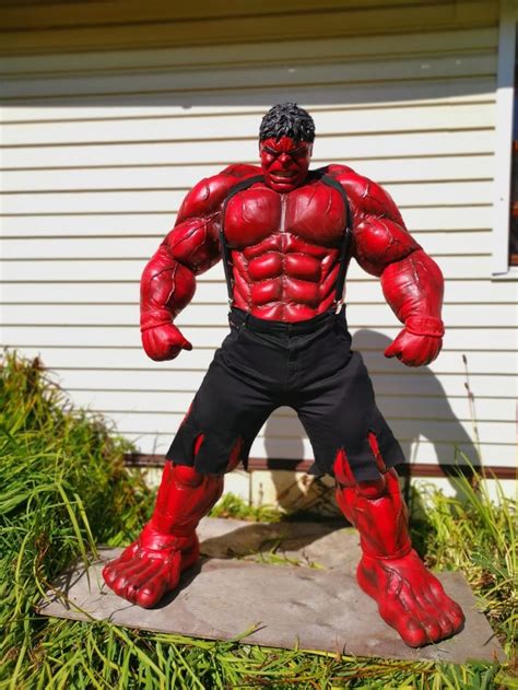 Red Hulk Red Hulk Cosplay Hulk Costume Hulk Marvel | Etsy