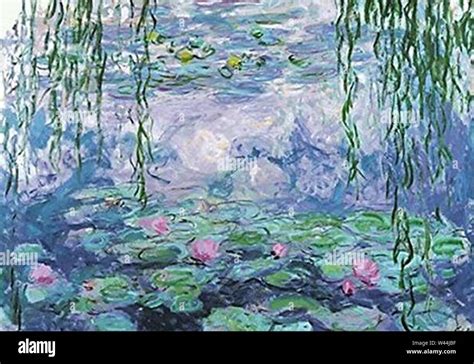 Claude Monet Water Lilies Stock Photo - Alamy