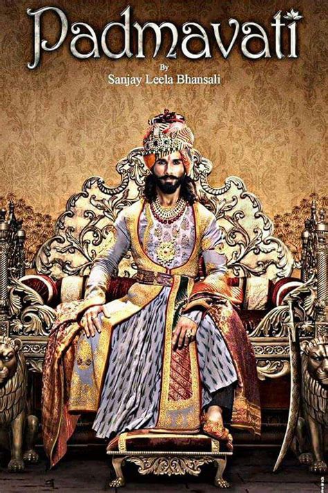 WOW! Check out Shahid Kapoor’s regal look in new still of Padmavati : Bollywood News - Bollywood ...