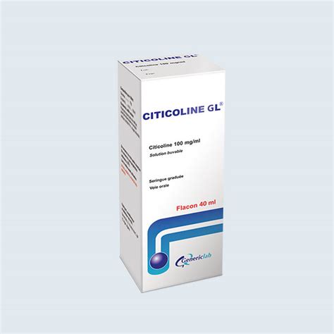 Citicoline GL for neurological and cognitive disorders | Genericlab