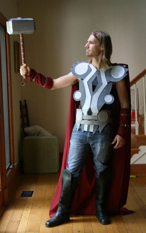 How to Make a Thor Costume | Thor costume, Diy superhero costume, Thor halloween costume