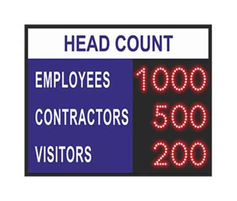 Head Counting System - Wireless real-time people Head Count System Manufacturer from Vadodara