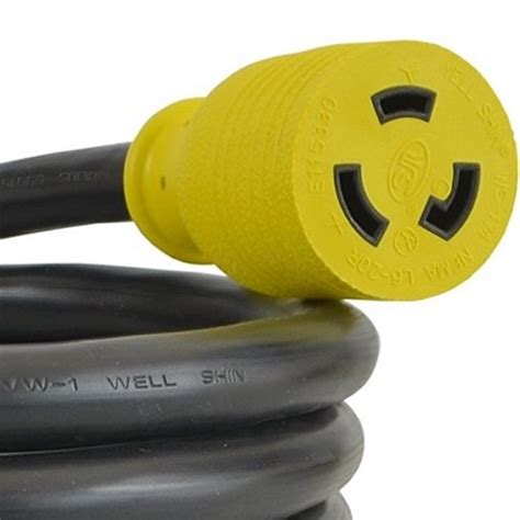 Conntek 20620-010 NEMA L6-20 10ft. Power Extension Cord