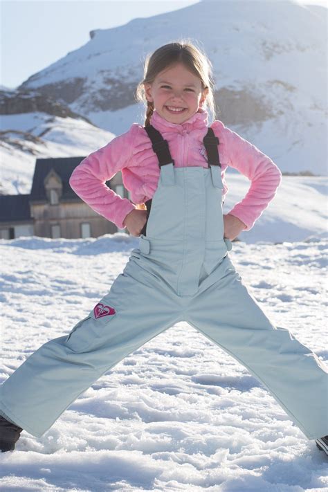 Roxy Lola Bib Girls Snowpants - Harbor Gray (Size 3 left) | Girls snow pants, Kids outfits girls ...