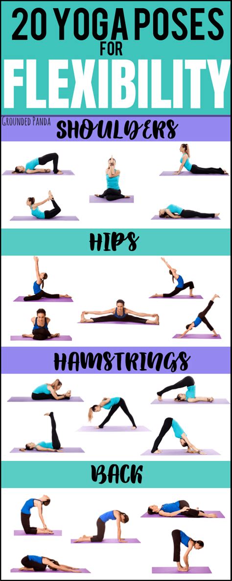 20 beginner yoga poses for flexibility free printable – Artofit