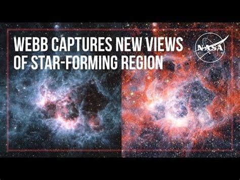 Webb Captures New Views Of Star-Forming Region: Two new images of the ...