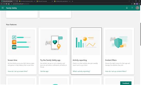 How do I enable Activity Reporting in Microsoft Family Safety? - Microsoft Community