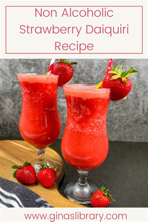 How to Make Delicious Non Alcoholic Strawberry Daiquiri Easily