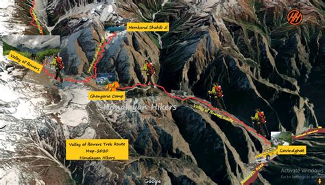 Valley Of Flowers Map