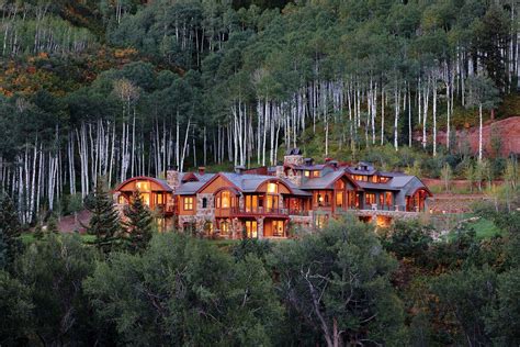 Magnificent mountain retreat nestled on the hillside of Aspen Mountain | Lake house, Retreat ...