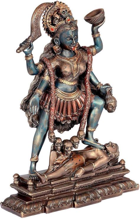 Kali Statue / 8 Inches Kalika Statue / Mahakali / Hindu | Etsy