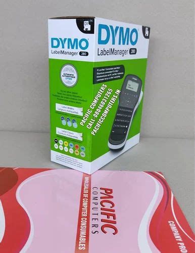 Plastic Dymo Label Manager 280 Rechargeable Handheld Label Maker, Resolution: 300 DPI (12 dots ...