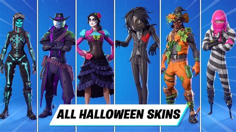 All (43) Halloween Skin in Fortnite Battle Royale (2017-2021) - YouTube