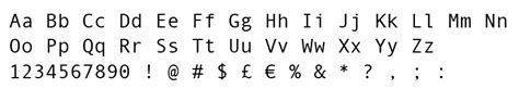 Andale Mono font family - Typography | Microsoft Learn