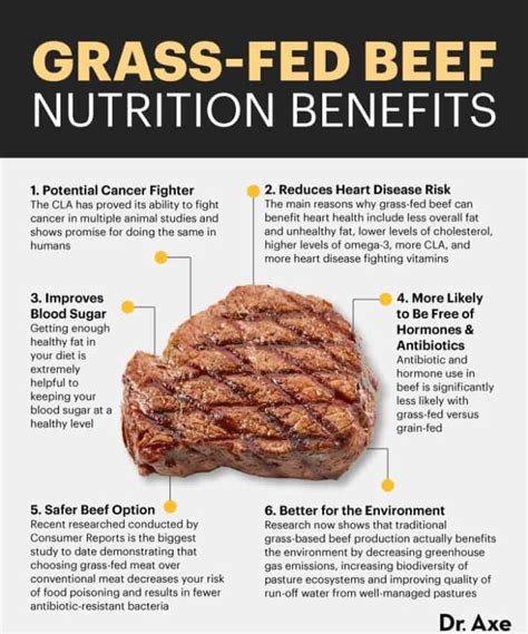 Grass-Fed Beef Nutrition, Benefits, Recieps and More - Dr. Axe