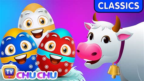 ChuChu TV Classics - Learn Farm Animals & Animal Sounds | Surprise Eggs ...