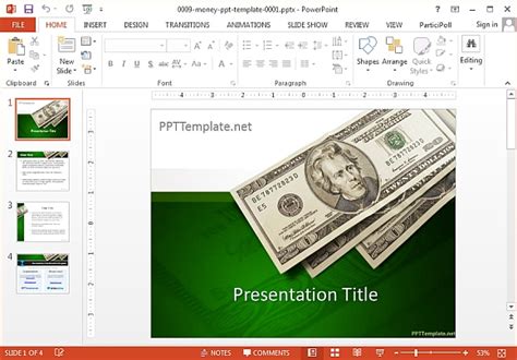 Free Money PowerPoint Templates