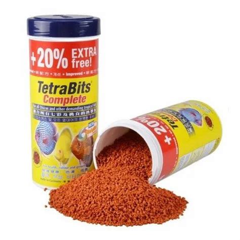 Tetra Bits Complete Fish Food, Pack Size: 250 G, Packaging Type: Bottle at Rs 130/bottle in Thozhur