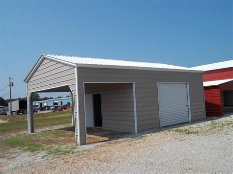 20 x 26 x 10 Combo Garage | Choice Metal Buildings