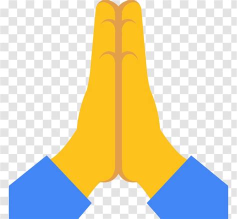 Praying Hands Emoji Prayer Gesture - Joint Transparent PNG