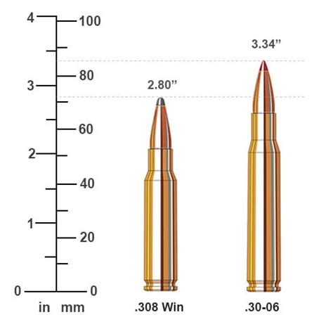 .308 vs .30-06 Cartridge Ballistics Performance Comparison | Sportsman's Warehouse