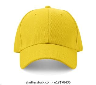 Yellow Cap Isolated On White Background Stock Photo 619198436 | Shutterstock