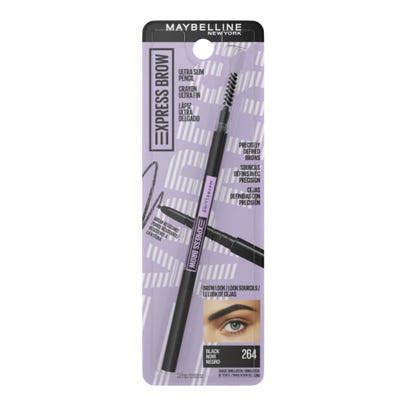 Maybelline Express Brow Express Brow Ultra Slim Pencil Eyebrow Makeup - Precision Tip, Black, 0. ...