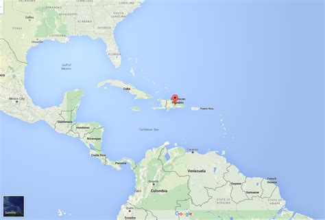 Dominican Republic Time Zone Map - Map