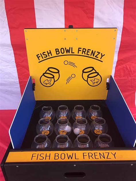 Fish Bowl Frenzy Carnival Game Rental | Florida Party Game Rentals