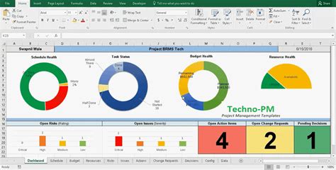 Project Tracking with Master Excel Project Manager | Project Management Templates