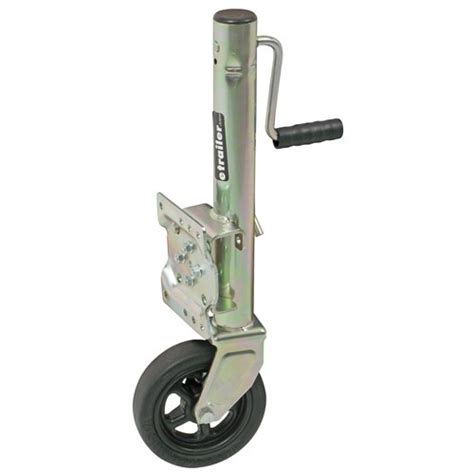 Pull Pin, Easy Swivel Trailer Jack with 8" Wheel - Sidewind - 1,500 lbs ...