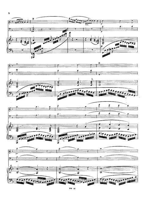 Fanny Mendelssohn - Piano Trio, Op.11 for Piano Trio - Free Sheet music ...