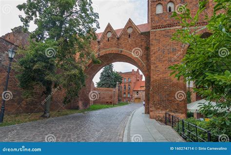 Torun Old Town, a Unesco World Heritage. Poland Stock Photo - Image of ...