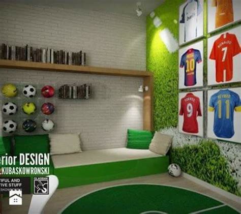 Football Theme Bedroom, Boys Football Bedroom, Football Rooms, Boys Bedroom Ideas 8 Year Old ...