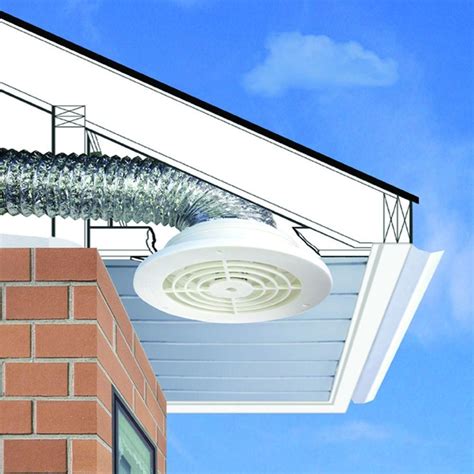 Everbilt 4 in. to 6 in. Soffit Exhaust Vent SEVHD | Bathroom exhaust fan, Bathroom exhaust ...