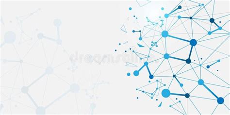 Abstract DNA Molecules Structure. Science and Technology Background ...