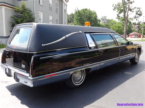 Fleetwood 1996 Black Cadillac Fleetwood Hearse - Hearse for Sale