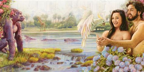 Adam and Eve in the garden of Eden - Yahoo Image Search Results | Adam and eve, Garden of eden ...