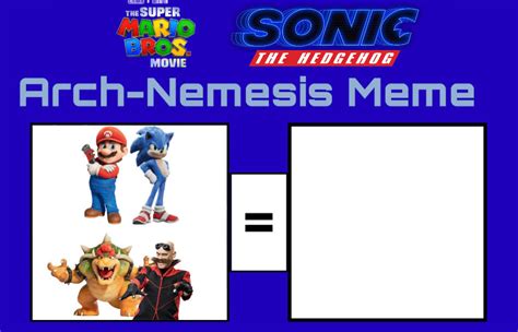 Mario Sonic Bowser and Robotnik Arch-Nemesis Meme by ArielAriasPetzoldt on DeviantArt