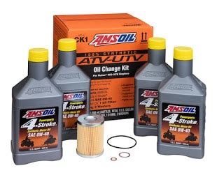 AMSOIL Releases Synthetic Oil Change Kits For Can-Am ATV And UTV