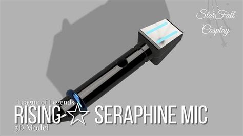 Rising Star Seraphine Microphone 3D model 3D printable | CGTrader