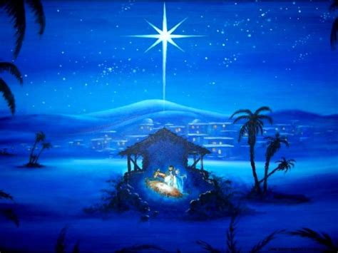 Nativity image Backgrounds for Powerpoint Templates - PPT Backgrounds