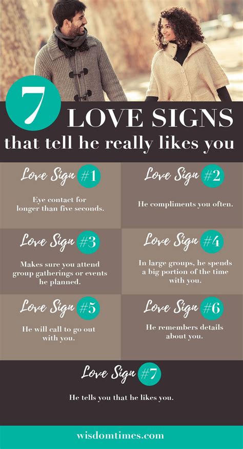 7 Love Signs That Tell A Guy Likes You | A guy like you, How to know ...