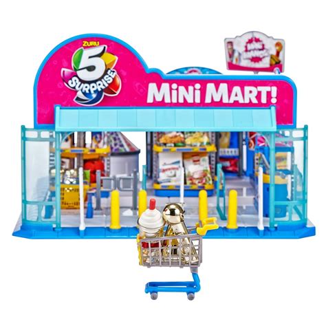 5 Surprise Mini Brands Electronic Mini Mart with 4 Mystery Mini Brands Playset by ZURU - Walmart ...